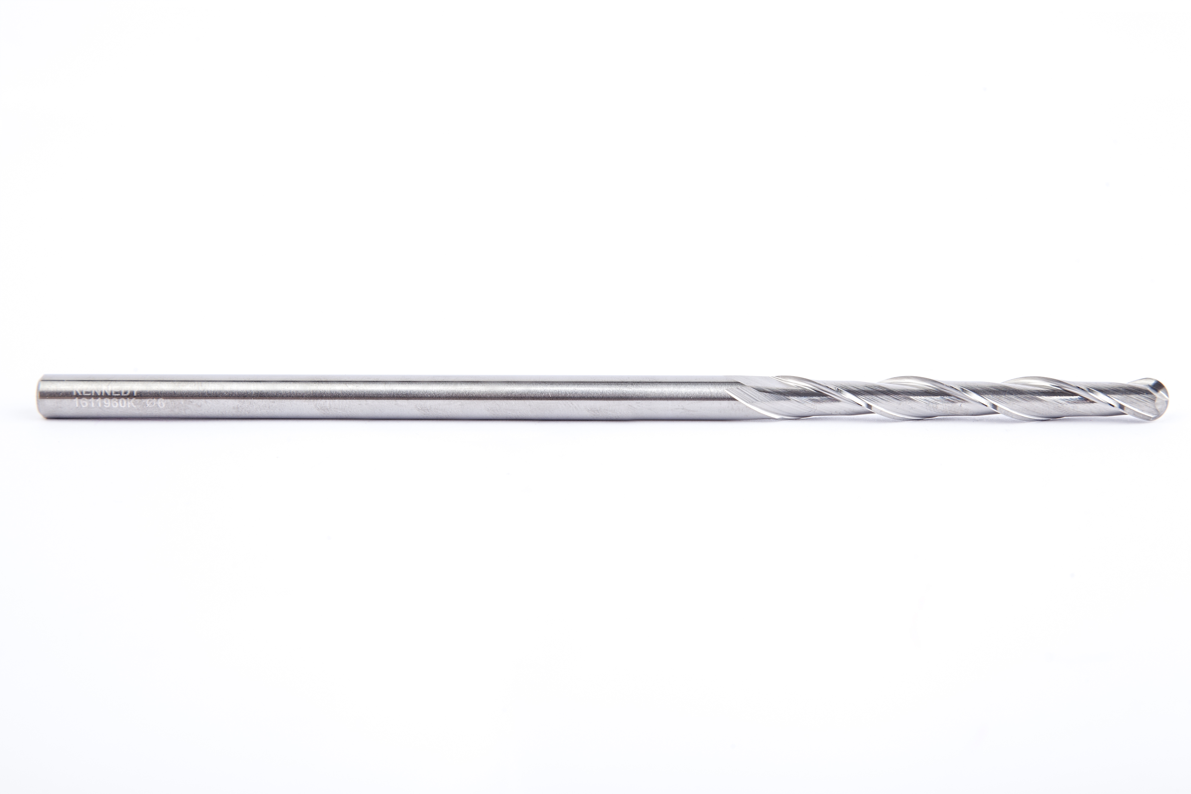 Frez CNC kulisty długi 6mm mocowanie 6mm 50mm/150mm 2 ostrza