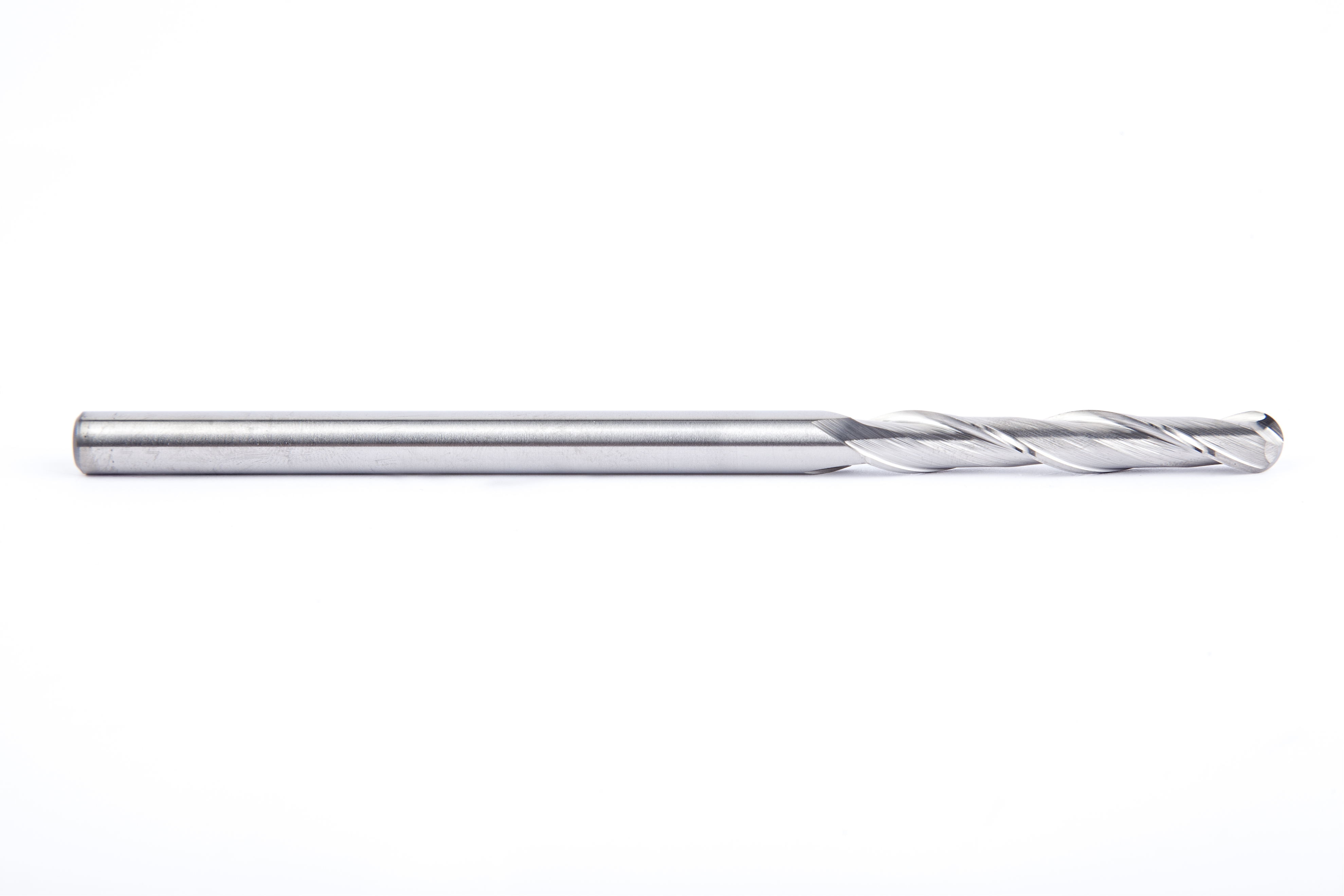 Frez CNC kulisty długi 8mm mocowanie 8mm 50mm/150mm 2 ostrza