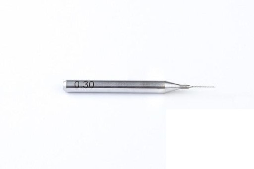 Wiertło 0,3mm mocowanie 3,175mm 5,5mm/38mm 
