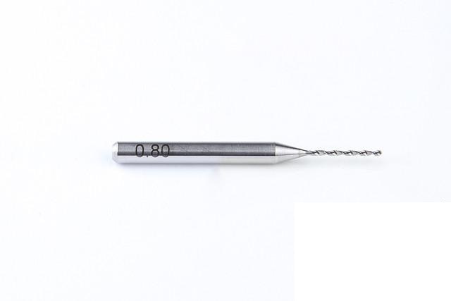Wiertło 0,8mm mocowanie 3,175mm 10,5mm/38mm 